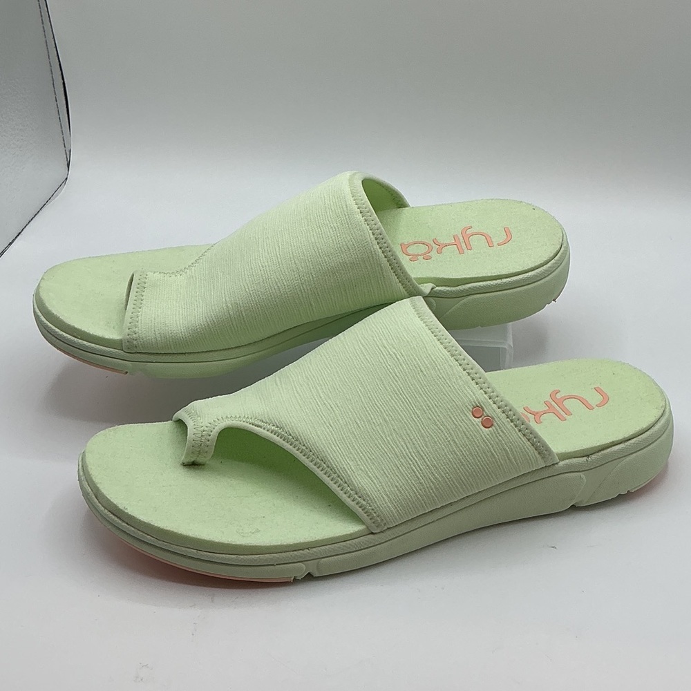 Ryka Women's Margo Slide Sandals, ambrosia green, size 11 - Picture 5 of 6